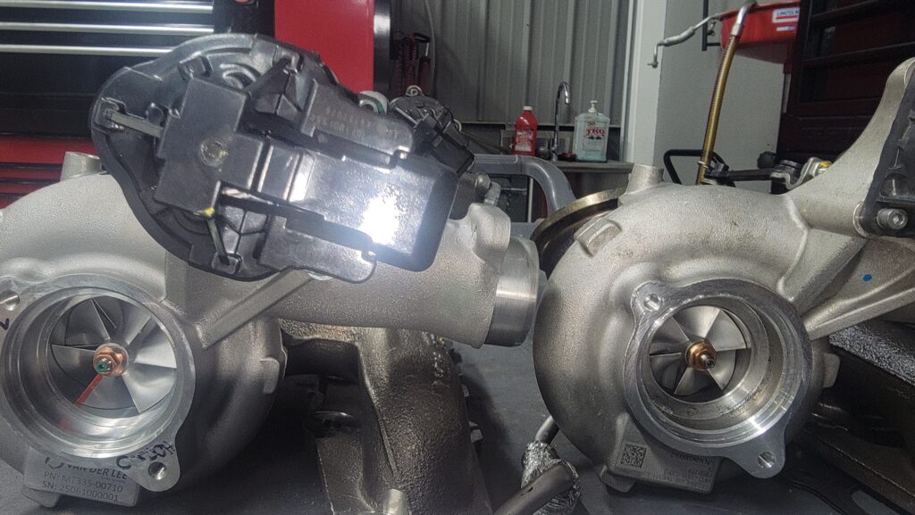Upgraded turbos