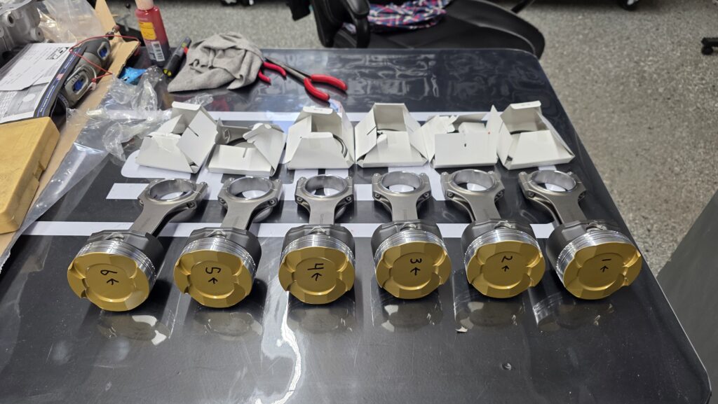 Forged rods and pistons